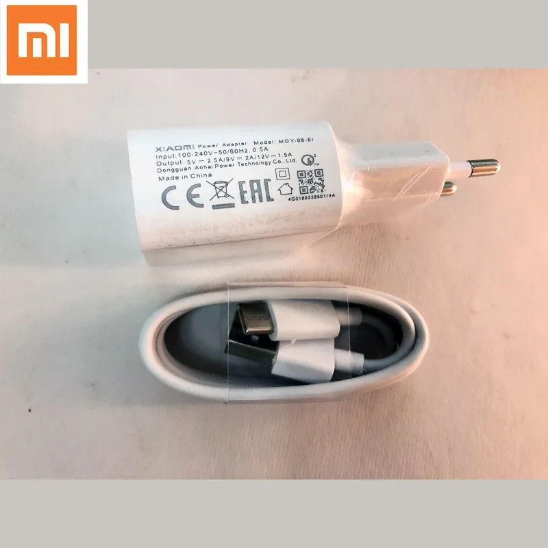 Xiaomi mi 2A зарядный кабель usb type C 100 см белый зарядный кабель питания для mi 6 8 SE mi x 2s Xiao mi EU быстрое зарядное устройство