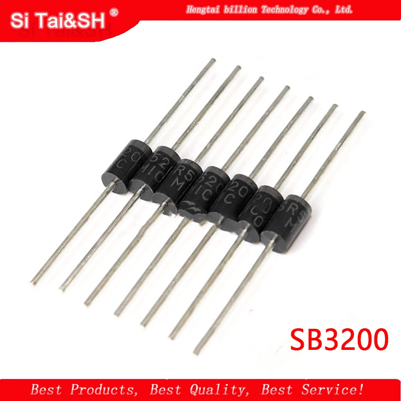 10pcs Sr3200 Sb3200 3a 200v Schottky Diode - Integrated Circuits ...
