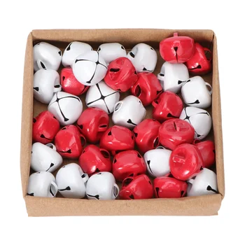

36Pcs Christmas Bells DIY Accessory Set Crafts Mini Creative Shiny Rattle Bells Handmade Small Christmas Bell for Xmas Party A50