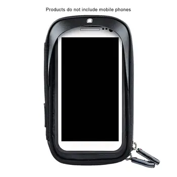 

6.0 inch Waterproof Bike Bicycle Mobile Phone Holder Stand Motorcycle Handlebar Mount Bag For iphone X Samsung LG Huawei