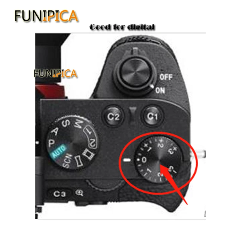 Поворотный режим регулировки экспозиции A7 mark III для кнопки SONY A7M3 ремонтная часть