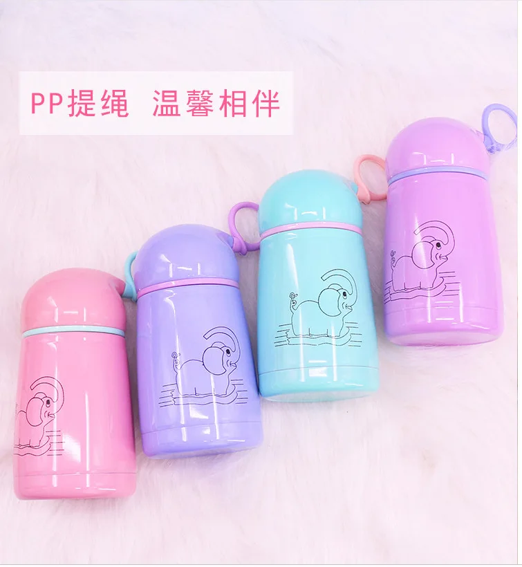 

Hot Selling AI Nose Rabbit Ear Insulated Glass Students Gift Glass Stainless Steel Vacuum Flask Customizable