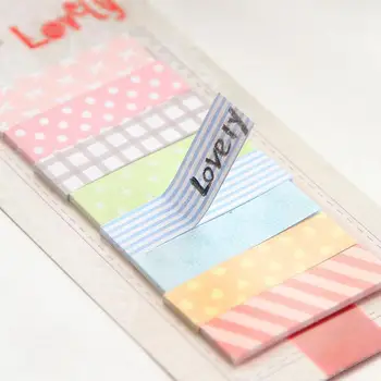 

160 Pages Girls Gift Cute Sticker toy School Supplies Memo Flags student Mini Sticky Notes Pad Photo album diary Stickers ZJD