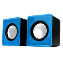 Настольный портативный USB 2,0 кабель музыкальная Колонка динамик Мультимедиа Стерео Бас музыкальный плеер аудио для компьютера телефон колонки