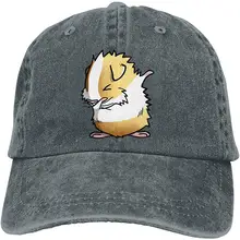 Мужская/Женская Регулируемая ВИНТАЖНАЯ ДЖИНСОВАЯ бейсболка, забавная шляпа для daubing Guinea Dad