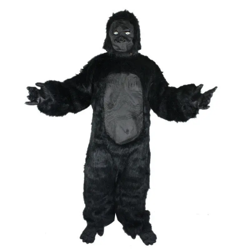 Костюм-талисман Gorilla костюмы для косплея вечеринки игры одежда мультяшный