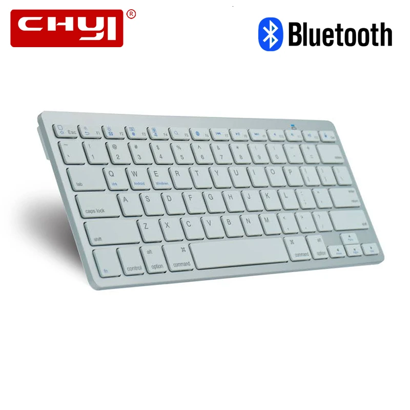 

CHYI Wireless Bluetooth Keyboard 78 Keys Slim Computer BT 3.0 Keypad For Apple Tablet Support IOS Windows Android System