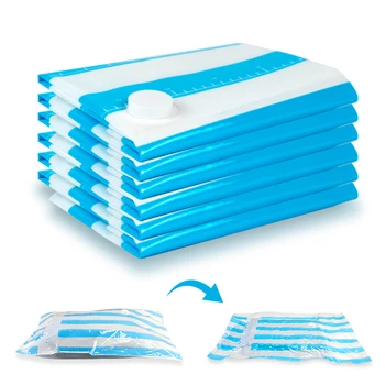 

Vacuum Storage Bag for Packing Clothes Space Saved Seal Compression Closet Organizer Recycle Vacuum Sealer Saver
