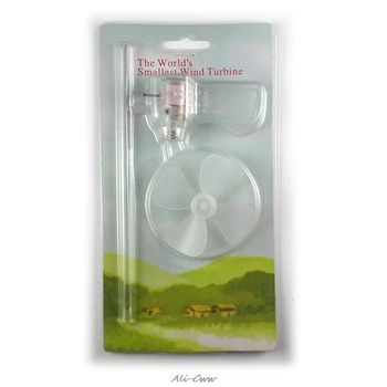 

Wind Generator Turbine LED Teaching Tools Sample Model Smallest Mini 360 degrees