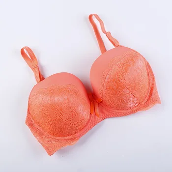 

BIIGGXX Special summer women's bra thin breathable small bra gathered sexy underwear thin mold cup steel ring bra.