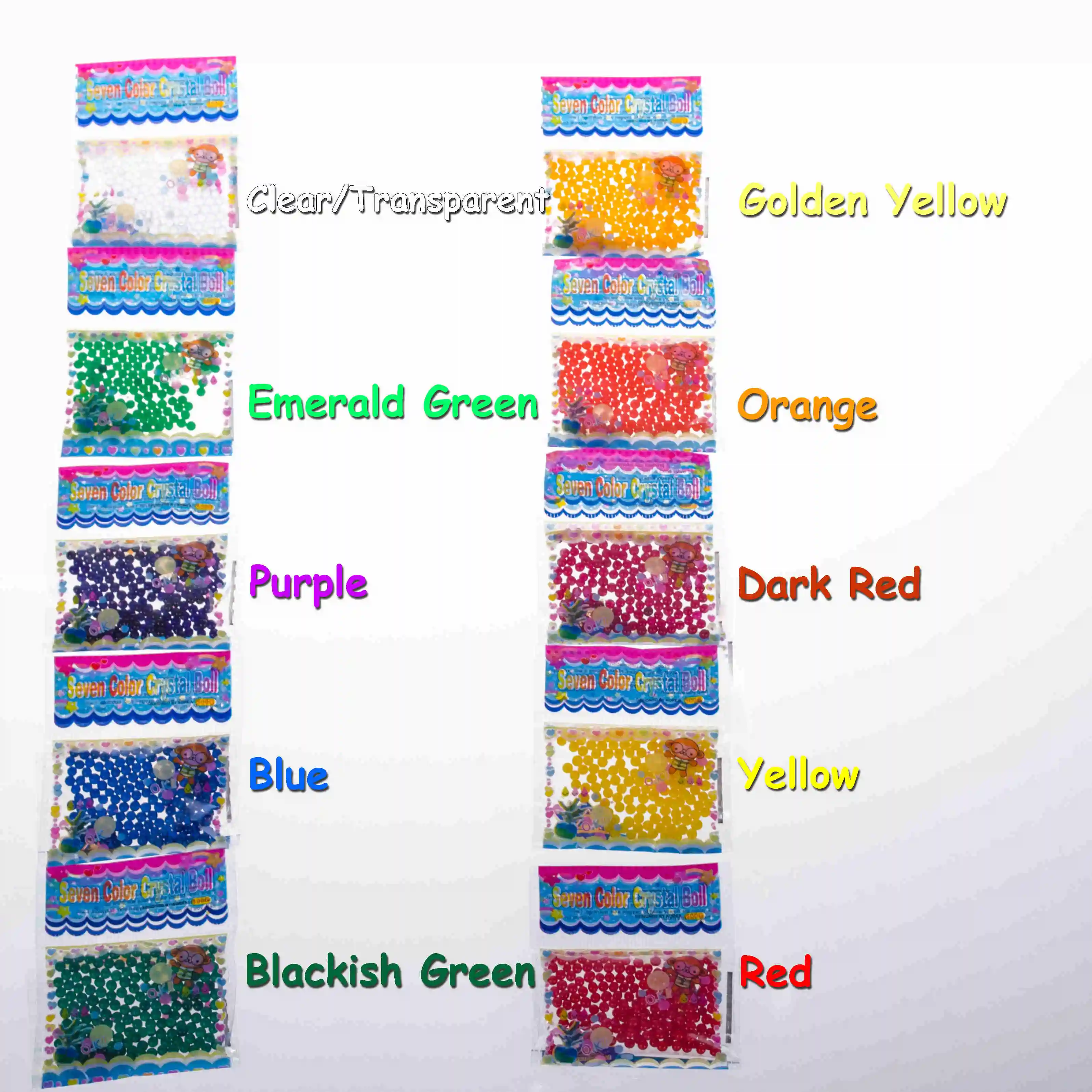 Lot of Orange Mud Soil Water Bead Flower Plant For Party Wedding