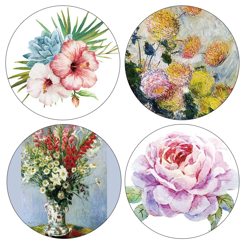 

DIY Paper Japanese Washi Masking Tapes Monet Flowers Peony Decoration Adhesive Tapes Scrapbooking Stickers 30mm*10m Alideco