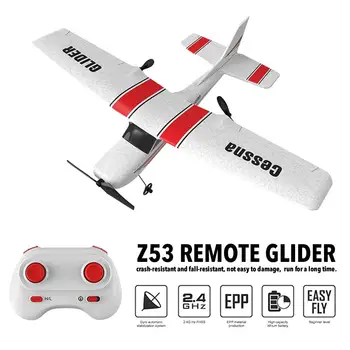 

182T 2.4Ghz 2CH Z53 RC Airplane Flying Aircraft EPP Foam Glider Toy Airplane 25 Minutes Fligt Time Foam Plane Toys Kids Gift