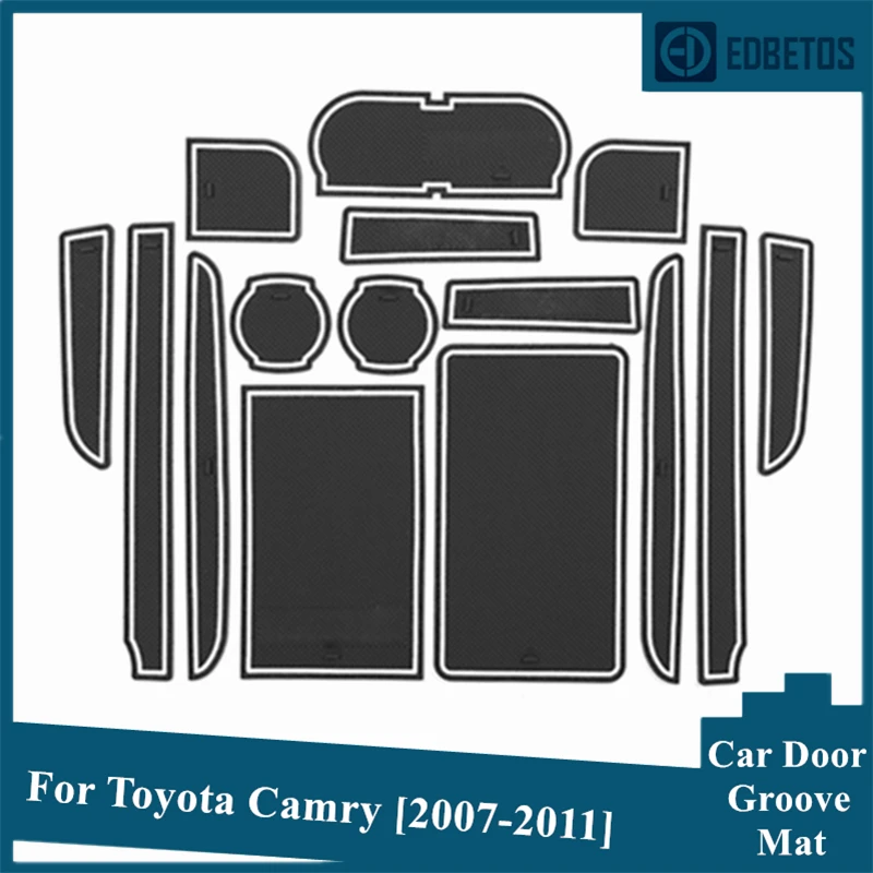 Camry 2007 2008 2009 2010 XV40 резиновый коврик противоскользящий подстаканник для салона Toyota