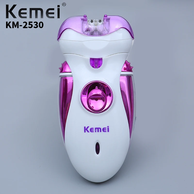 

Kemei Multi-Function Rechargeable Electric Ladies High Quality Razor Beauty Care Tools Female Hair Removal Products KM-2530