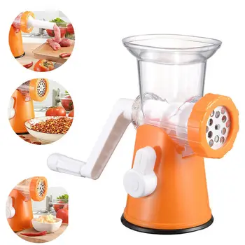 

Kitchen Manual Meat Mincer Plastic Food Grinder Chopper Mince Beef Maker Hand Operated