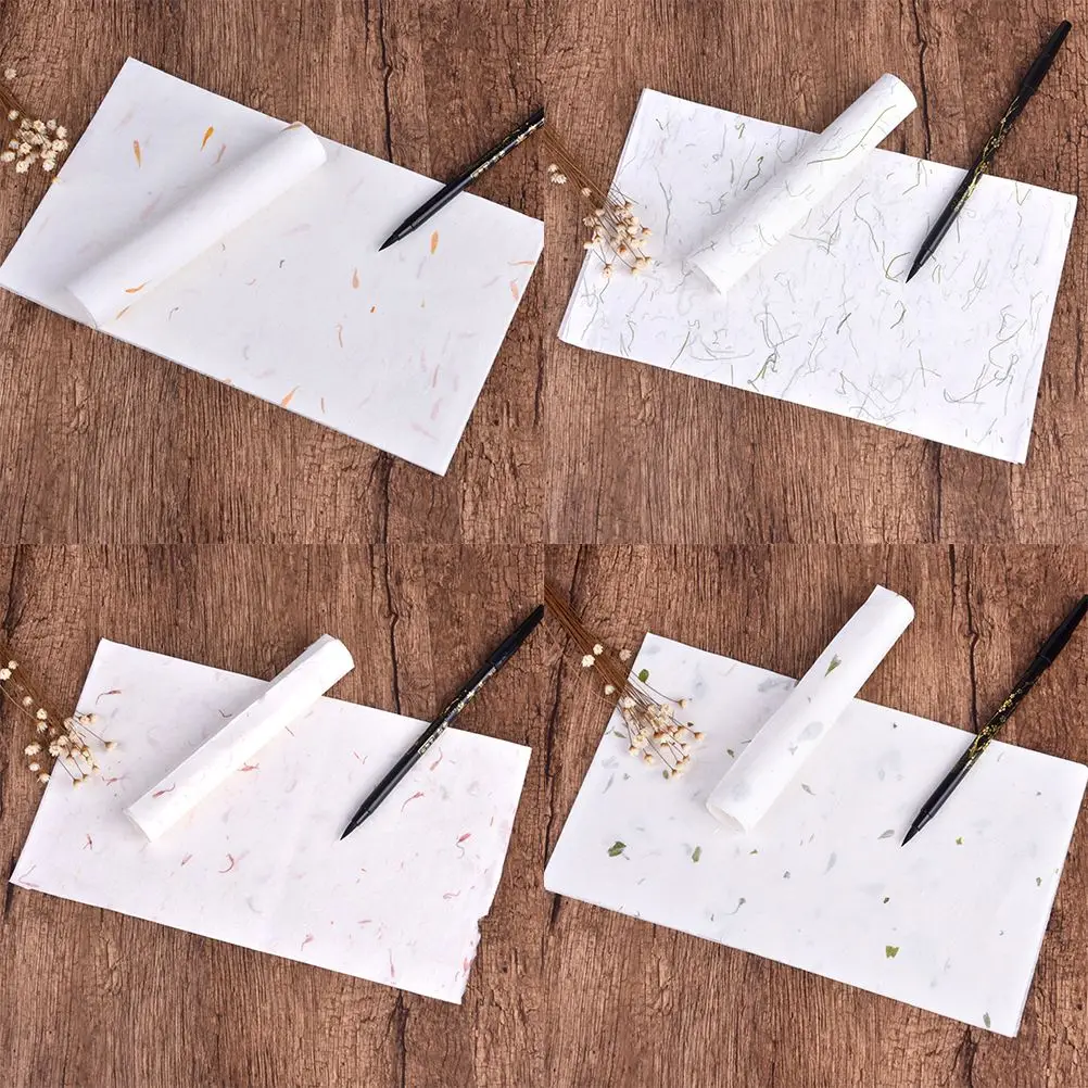 40PCS Ink Writing Chinese Style Sumi Paper for Painting Rice Paper Writing Brush Ink Writing Sumi Paper Rice