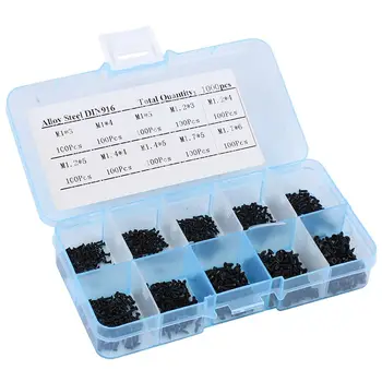 

1000 Pcs M1 M1.2 M1.4 M1.7 Phillips-Head Miniature Screws Electronic Small Countersunk Head Self-Tapping Screws