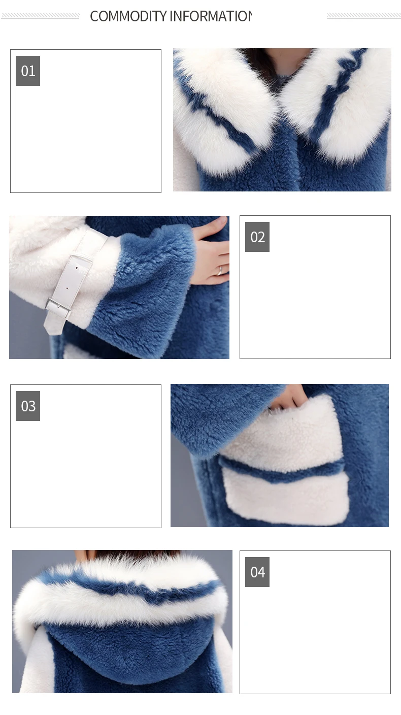 Winter Luxurious Faux Rabbit Fur Long Fur Collar Coats Women Loose Overcoat Luxury Thick Warm Oversize Female Plush Jacket