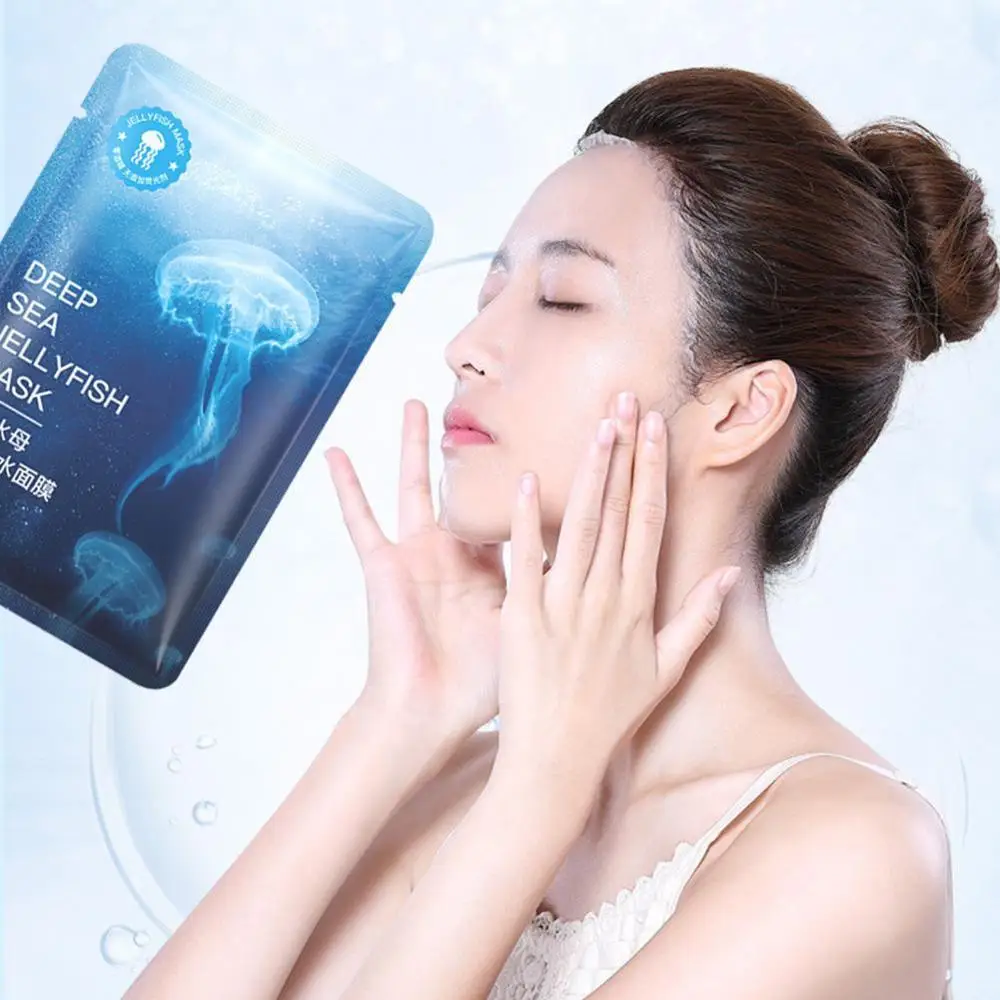 

5 Pcs Deep-sea Jellyfish Mask Moisturizing Water Nourishment To Keep Moist and Smooth Skin Mask Skin Care