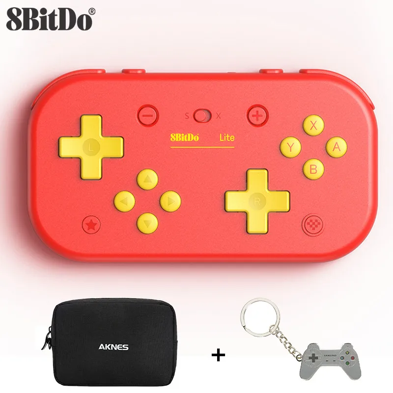 Baratos 8BitDo Lite controlador inalámbrico Bluetooth para Nintendo interruptor Lite interruptor de Nintendo y Windows China edición roja