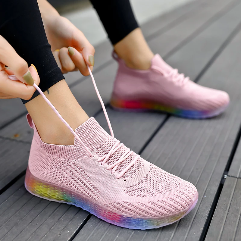 Bojmq tenis feminino; Женская теннисная обувь; коллекция 2019 года; Лидер продаж; женская спортивная обувь для спортзала; кроссовки из сетчатого матери... Bojmq tenis feminino; Женская теннисная обувь; коллекция 2019 года; Лидер продаж; женская спортивная обувь для спортзала; кроссовки из сетчатого матери...