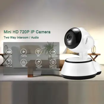 

V380 Intelligent WiFi IP Camera Two-way Audio Practical Classic Mobile Phone Remote Motion Detection Pan Tilt Camera