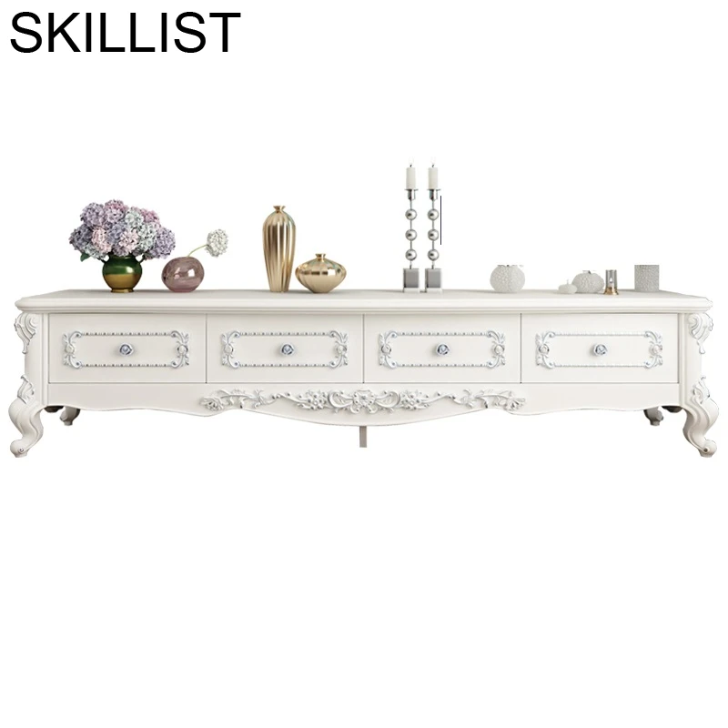 Best Para Madeira Moderne Soporte Kast De Flat Screen Furniture Meja European wooden Table Mueble Monitor Stand Meuble Tv Cabinet