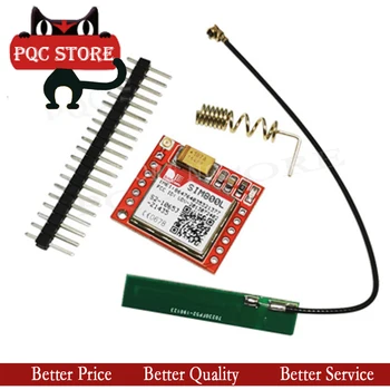 

SIM800L GPRS GSM Module Micro SIM Card Core Quad-band TTL Serial Port Antenna PCB Wireless WIFI Board for Arduino Smart Phone