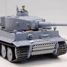 Heng Long 1/16 металлическая Версия Немецкий Тигр I 6,0 версия 2,4 ГГц RC TANK Upgrade RTR