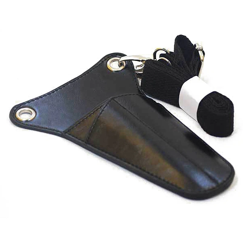 

New Hairdressing PU Leather Hair Scissors Bag Detachable Waist Pack Hair Scissors Comb Bag Waterproof Scissor Pouch