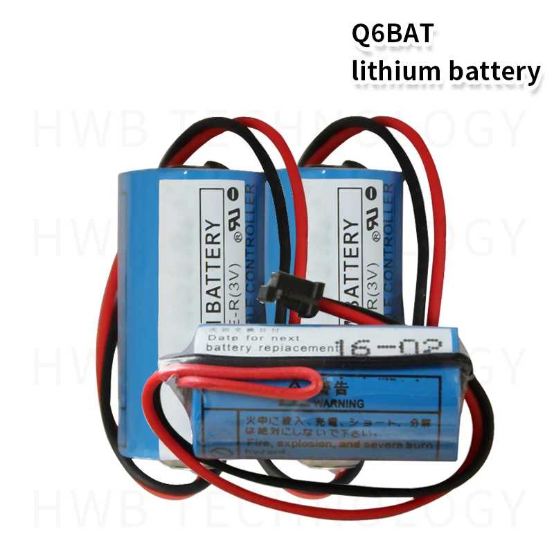 50X Новый оригинальный CR17335SE-R (3 В) CR17335SE-R CR17335 Q6BAT CNC 3 В литиевая батарея plc батареи с вилками Бесплатная доставка
