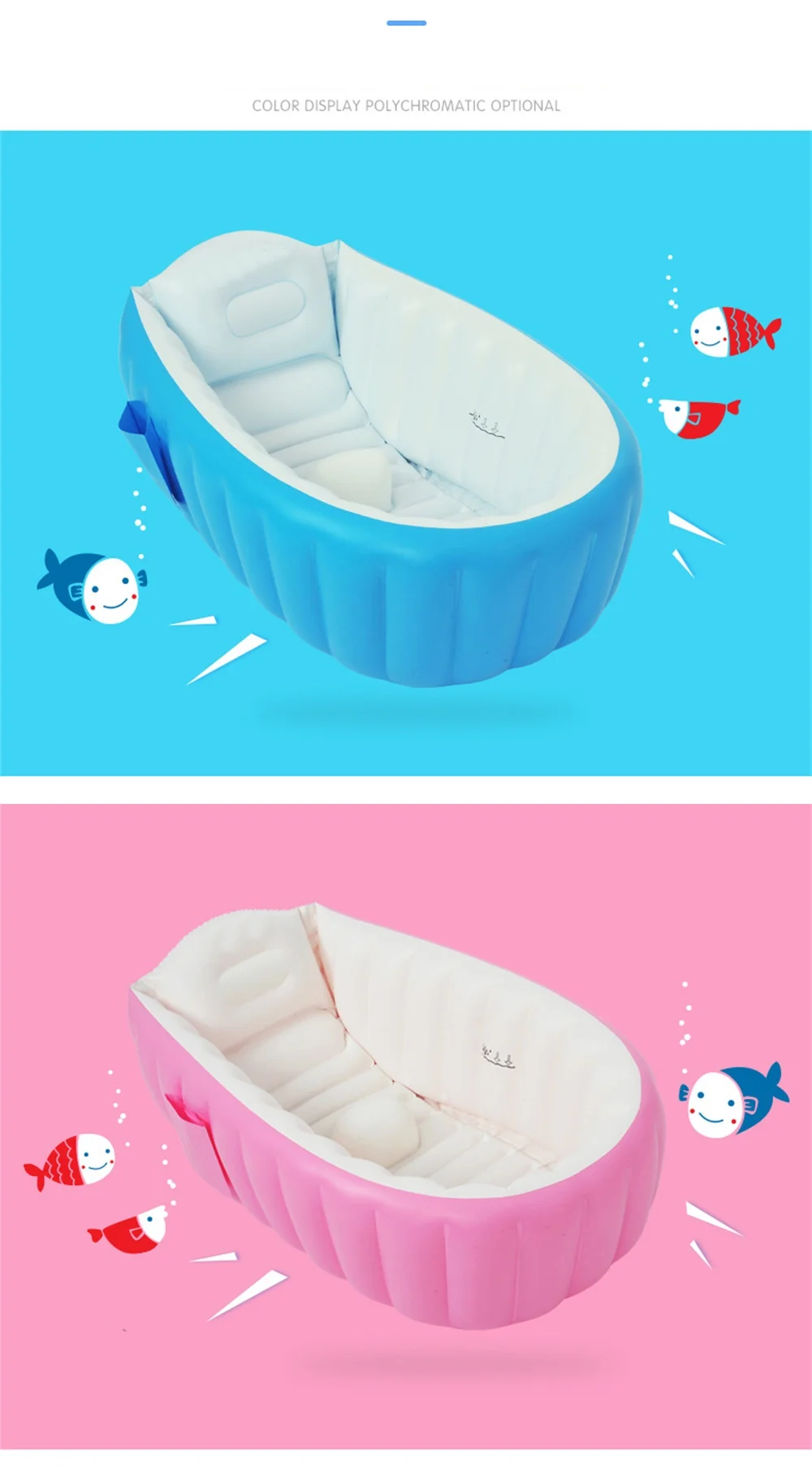 Inflatable Baby Pool Newborn Baby Inflatable Bath Tub Kids Bathtub Swimming Pool Children Foldable Baby Bathtub BCS0032