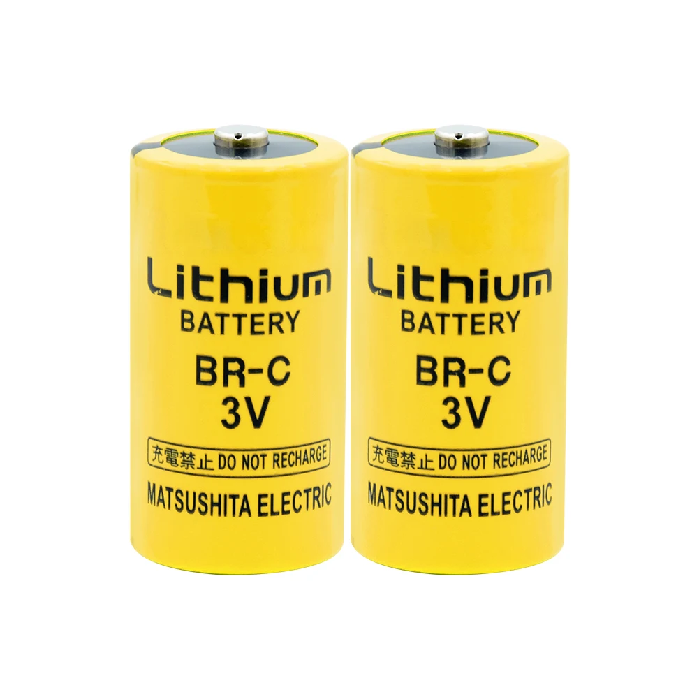 YCDC для Fanuc Контролируемая 3V BR-C литий-ионный аккумулятор с ЧПУ система резервный аккумулятор 2200 мАч компьютер резервный аккумулятор 2 шт