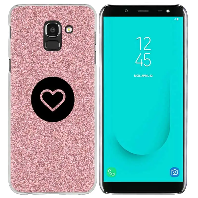 Розовое золото, розовый блеск PattCase Крышка для samsung Galaxy A50 A80 A70 A60 A40 A30 A20 A20e A10 A9 A7 A6 плюс Note 8 9 10 Pro