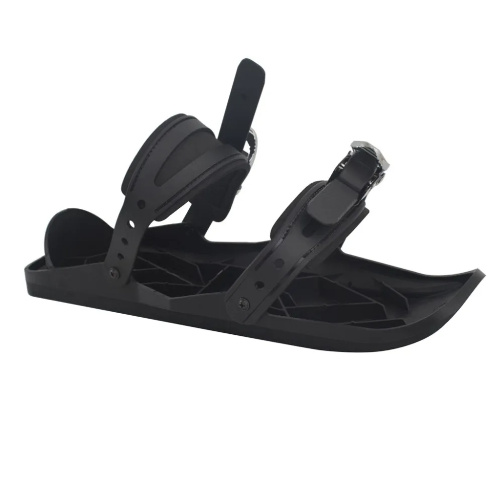 Outdoor Mini Sled Skiing Mini Sled Snow Board Ski Boots Ski Shoes Combine Skates With Skis #3D06 (3)