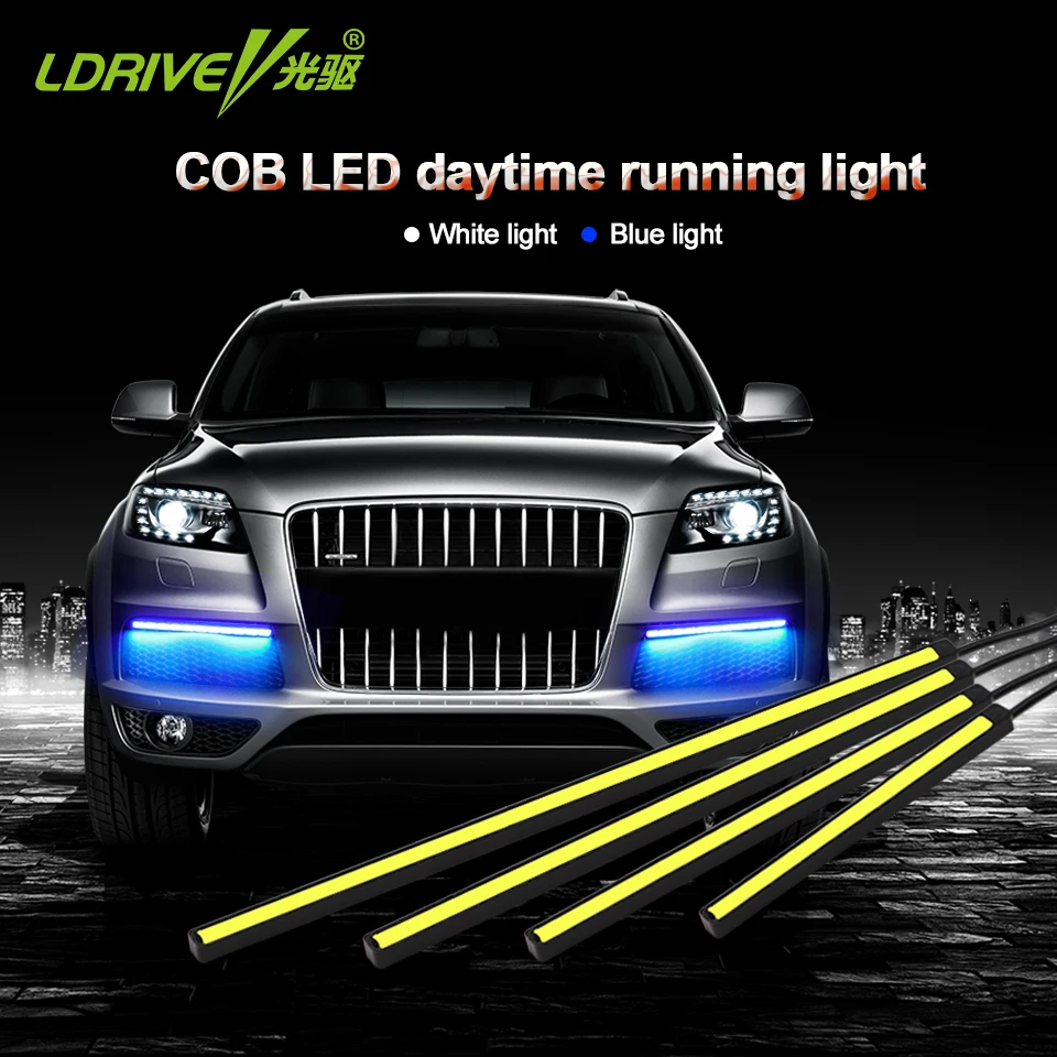 LDRIE 2 шт. 12V 10 24 см выбирайте монтажа методом перевернутого кристалла Светодиодные