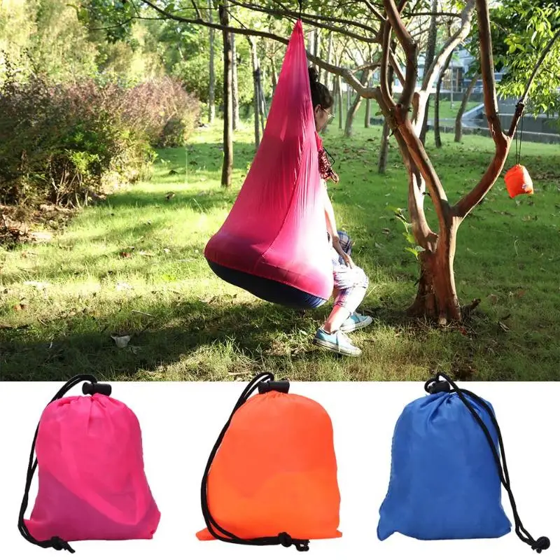 

Hot Sale Inflatable Children Swing Classic Delicate Garden Park Pocket Swing Inflatable Children Hammocks Hanging Seat Cushion