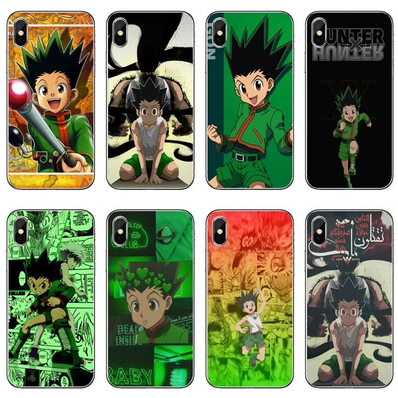 HXH gon Hunter x Мягкий силиконовый чехол для телефона iPhone 11 Pro XS Max XR X 8 7 6 6S Plus 5 5S SE 4S 4 iPod