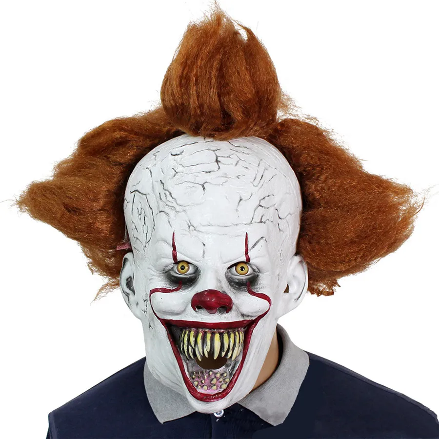 

Stephen King's It Mask Pennywise Clown Movie masks Cosplay Prop