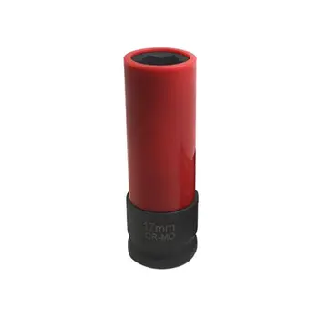 

17mm Protective Wheel Lug Nut Socket with Plastic Sleeve For Automotive