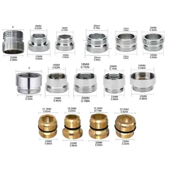 

Brass Faucet Adapter Water Purifier Aerator Connector Kitchen Bathroom Tap Accessory