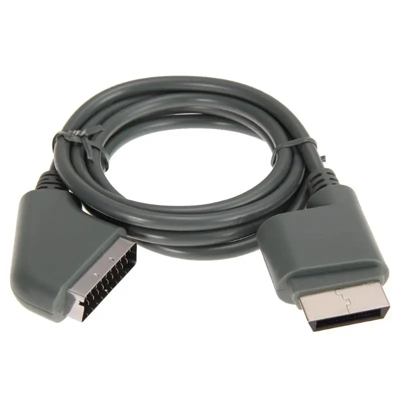 1 8 м/6 футов RGB Scart видео HD кабель ТВ АВ для XBOX 360 версия игровой консоли Microsoft Xbox