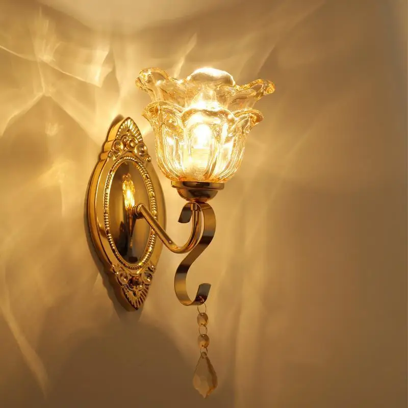 Coiffeuse Avec Miroir, лампа для ванной, Хрустальная, для спальни, аппликация, Murale, светильник, Wandlamp, Lampara De Pared, внутренний настенный светильник