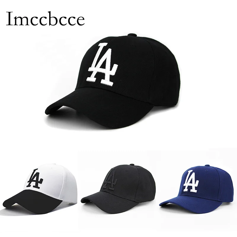 Unisex Embroidered Letter LA Dodgers Baseball Caps for Women Men Snapback Hip Hop Hat Outdoor Summer Hats Adjustable Casual Cap