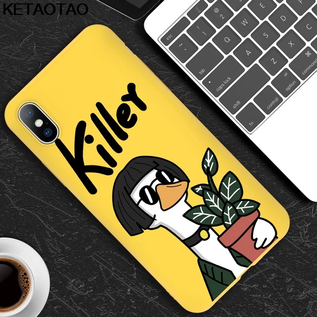 Золотой KETAOTAO чехол для телефона с мультяшным изображением жирафа кота для iPhone 6S 7 8 Plus X XS XR 11 Pro для samsung чехол из мягкого ТПУ резины силикона - Цвет: Золотой