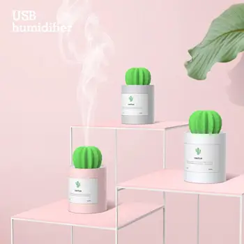 

Creative Mini Usb Cactus Humidifier Desktop Ultrasonic Water Purifier Fairy Ball Humidifier Hydrating