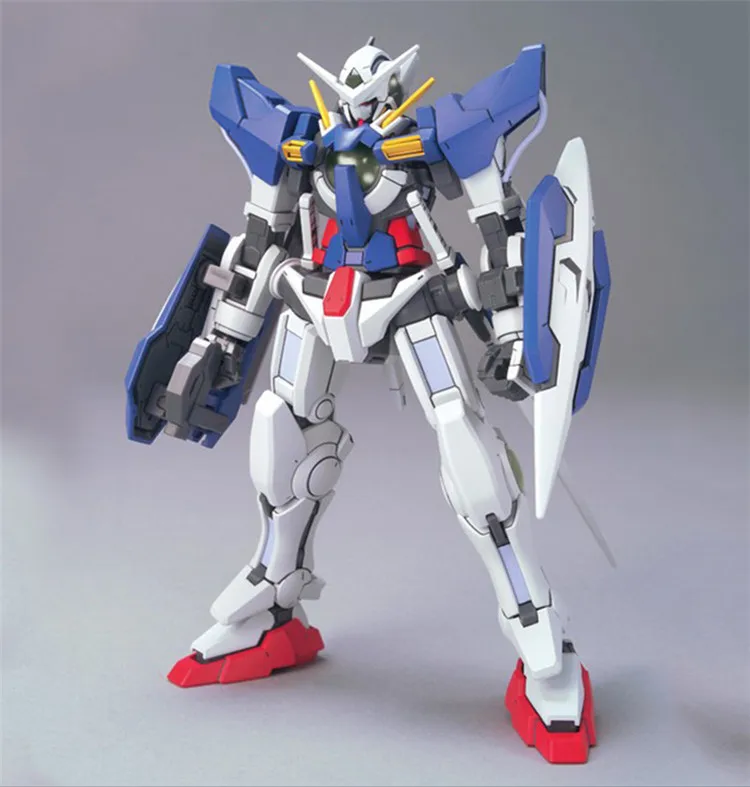 Аниме Gaogao 13 см Gunpla 00 HG 1/144 GN-001 EXIA сборка фигурка игрушка робот мобильный костюм