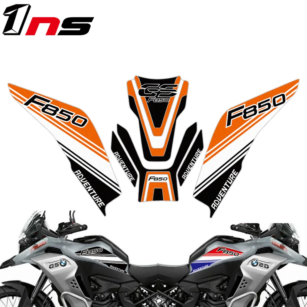Для BMW F850GS ADV F 850 мотоциклетный топливный бак боковая коробка Защитная Наклейка
