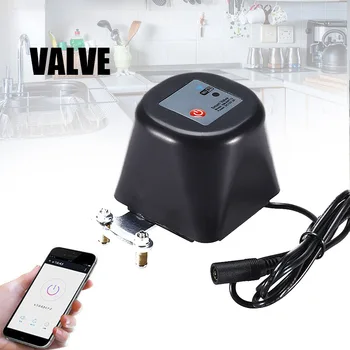 

Hot Smart Water Valve Wifi Control Water/Gas Shut Off Valve APP Remote Timing Controler Automatic Valve for Kitchen Garden Farm